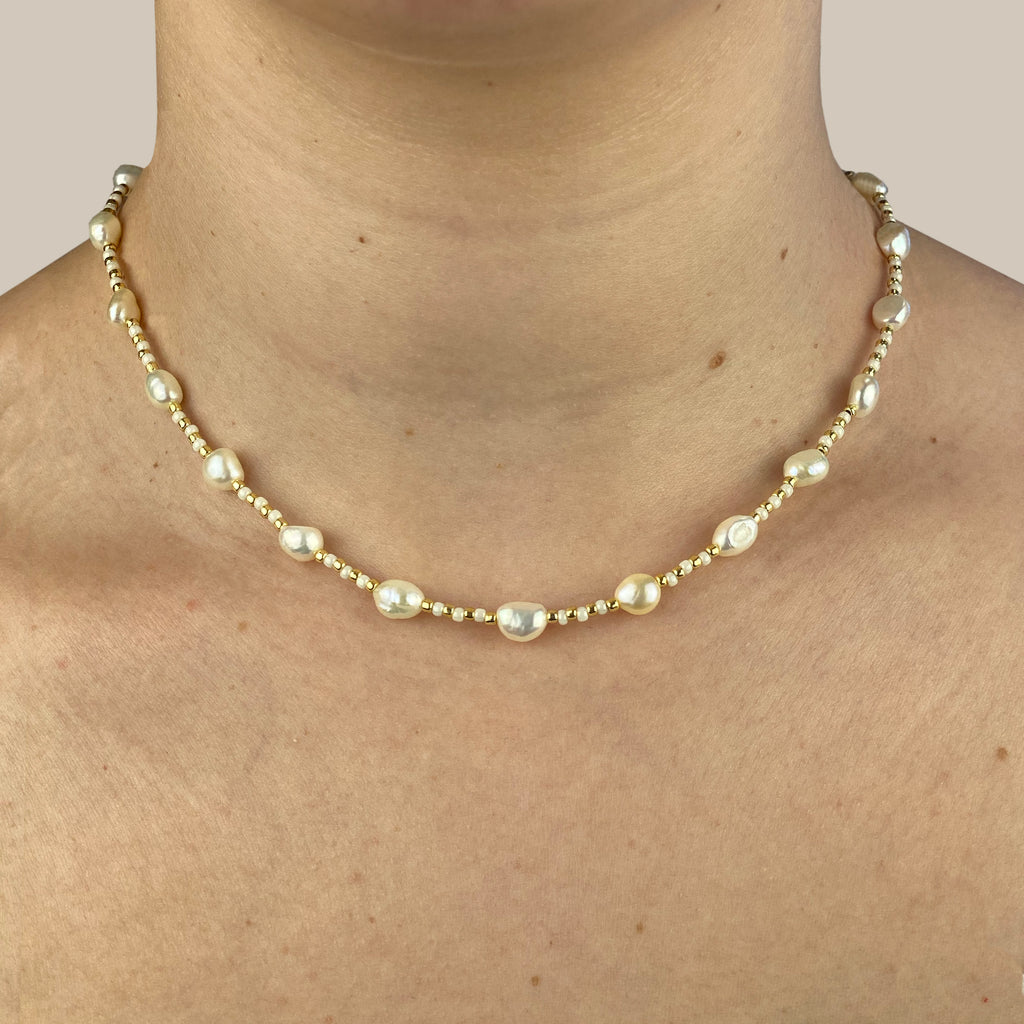 Golden III Necklace